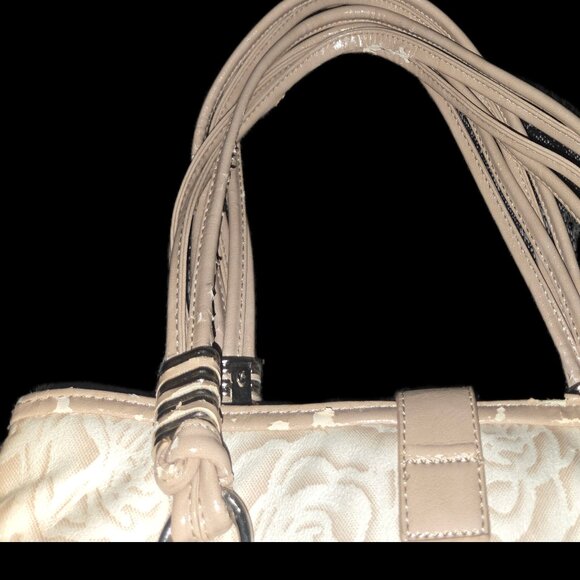 cream/off-white tote bag - Picture 2 of 6